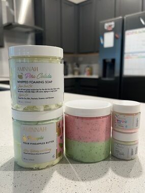 Aminnah skincare 5 piece bundle